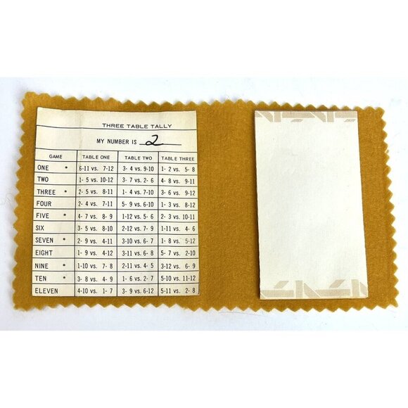 VTG 12pc SET Handmade KERMIT THE FROG Muppets BRIDGE SCORE CARDS Tally Pads - Picture 3 of 5